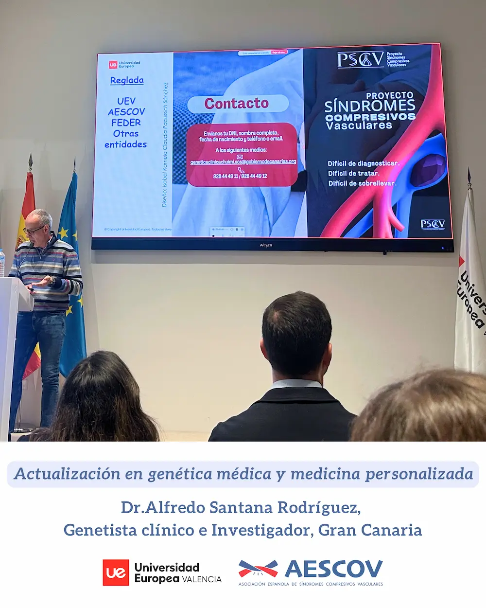 Jornada sobre Síndromes Compresivos Vasculares en la Universidad Europea de Valencia - Foto 13